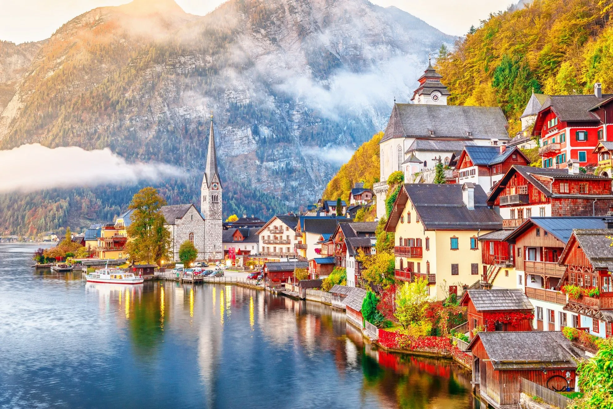 قرية هالشتات النمسا ( Hallstatt )